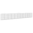 vidaXL Gabion 5 mm Dróttal és 10x10 cm Rácsos 1100x50x150 cm