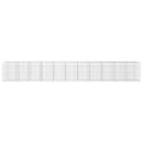 vidaXL Gabion 5 mm Dróttal és 10x10 cm Rácsos 1100x50x150 cm