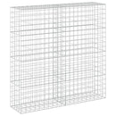 vidaXL Gabion 5 mm-es dróttal és 10x10 cm-es hálóval 200x50x200 cm