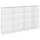 vidaXL Gabion 5 mm Dróttal és 10x10 cm Rácsos 350x50x200 cm