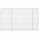 vidaXL Gabion 5 mm Dróttal és 10x10 cm Rácsos 350x50x200 cm