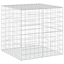 vidaXL Gabion 5 mm-es dróttal és 10x10 cm-es hálóval 100x100x100 cm