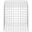 vidaXL Gabion 5 mm Dróttal és 10x10 cm Rácsos 150x100x100 cm