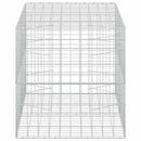 vidaXL Gabion 5 mm-es dróttal és 10x10 cm-es hálóval 200x100x100 cm