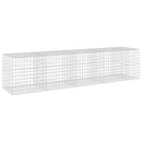 vidaXL Gabion 5 mm-es dróttal és 10x10 cm-es hálóval 450x100x100 cm