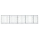 vidaXL Gabion 5 mm-es dróttal és 10x10 cm-es hálóval 450x100x100 cm