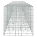 vidaXL Gabion 5 mm Dróttal és 10x10 cm Rácsos 1050x100x100 cm