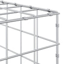 vidaXL Gabion 5 mm-es dróttal és 10x10 cm-es hálóval 1100x100x100 cm