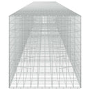vidaXL Gabion 5 mm-es dróttal és 10x10 cm-es hálóval 1150x100x100 cm