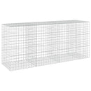 vidaXL Gabion 5 mm Dróttal és 10x10 cm Rácsos 350x100x150 cm