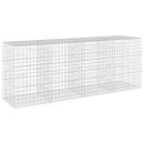 vidaXL Gabion 5 mm Dróttal és 10x10 cm Rácsos 400x100x150 cm
