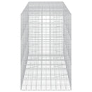 vidaXL Gabion 5 mm Dróttal és 10x10 cm Rácsos 400x100x150 cm