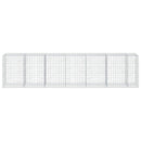 vidaXL Gabion 5 mm Dróttal és 10x10 cm Rácsos 650x100x150 cm