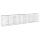 vidaXL Gabion 5 mm Dróttal és 10x10 cm Rácsos 700x100x150 cm