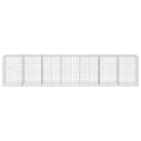 vidaXL Gabion 5 mm Dróttal és 10x10 cm Rácsos 700x100x150 cm