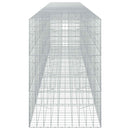 vidaXL Gabion 5 mm Dróttal és 10x10 cm Rácsos 700x100x150 cm