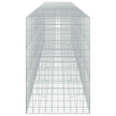 vidaXL Gabion 5 mm Dróttal és 10x10 cm Rácsos 750x100x150 cm