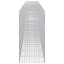 vidaXL Gabion 5 mm-es dróttal és 10x10 cm-es hálóval 1100x100x200 cm