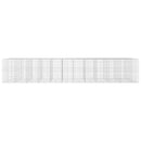 vidaXL Gabion 5 mm Dróttal és 10x10 cm Rácsos 1150x100x200 cm