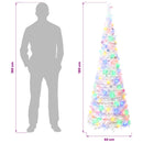 vidaXL Pop-up LED-es karácsonyfa 180 cm 150 LED PVC és PET Fehér