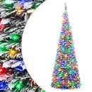 vidaXL Pop-up LED-es karácsonyfa 210 cm 200 LED PVC Zöld és fehér