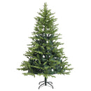vidaXL Műanyag Hajtogatós Karácsonyfa 120 cm 150 LED Meleg fehér