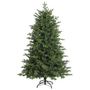 vidaXL Műanyag Hajtogatós Karácsonyfa 150 cm 150 LED Meleg fehér