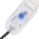 vidaXL Műkarácsonyfa gömbbel 120 cm 150 LED Meleg fehér PVC és fém