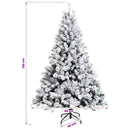 vidaXL Műfenyő gömbökkel 120 cm 150 LED Meleg fehér PVC és fém