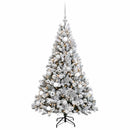 vidaXL Műfenyő gömbökkel 120 cm 150 LED Meleg fehér PVC és fém
