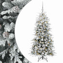 vidaXL Műkarácsonyfa gömbbel 120 cm 150 LED Meleg fehér PE és PVC