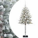 vidaXL Műfenyő gömbökkel 150 cm 150 LED Meleg fehér PVC és fém