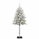 vidaXL Műfenyő gömbökkel 150 cm 150 LED Meleg fehér PVC és fém