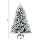 vidaXL Műfenyő gömbökkel 150 cm 150 LED Meleg fehér PVC és fém