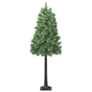 vidaXL Mű zsanéros karácsonyfa gömbökkel 120 cm 150 LED Meleg fehér