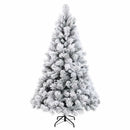 vidaXL Műanyag Hajtogatós Karácsonyfa 210 cm 300 LED Meleg fehér