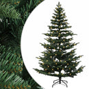 vidaXL Műanyag Hajtogatós Karácsonyfa 180 cm 300 LED Meleg fehér