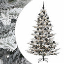 vidaXL Műkarácsonyfa gömbbel 240 cm 300 LED Meleg fehér PE és PVC