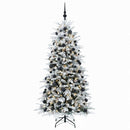 vidaXL Műkarácsonyfa gömbbel 240 cm 300 LED Meleg fehér PE és PVC