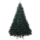 vidaXL Sötétzöld műkarácsonyfa gömbökkel 240 cm 300 LED Meleg fehér
