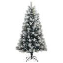 vidaXL Mű zsanéros karácsonyfa gömbökkel 180 cm 300 LED Meleg fehér