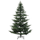 vidaXL Műkarácsonyfa gömbbel 180 cm 300 LED Meleg fehér PE és PVC Zöld