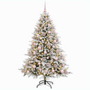 vidaXL Műkarácsonyfa gömbbel 180 cm 300 LED Meleg fehér PVC és fém