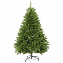 vidaXL Műkarácsonyfa világoszöld gömbökkel 180 cm 300 LED Meleg fehér