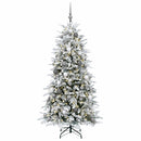 vidaXL Műanyag Hajtogatós Karácsonyfa 180 cm 300 LED Meleg fehér