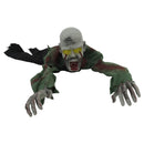 vidaXL Halloween Kúszó Zombi SPOOKA Zöld 110 x 50 x 21 cm Poliészter