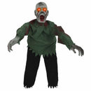 vidaXL Halloween Kúszó Zombi SPOOKA Zöld 110 x 50 x 21 cm Poliészter