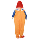 vidaXL Rémisztő Halloween bohóc SPOOKA Sárga és Kék 126,5 x 180 cm