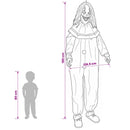 vidaXL Rémisztő Halloween bohóc SPOOKA Sárga és Kék 126,5 x 180 cm