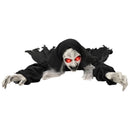 vidaXL Halloween Kúszó Zombi SPOOKA Fekete 41 x 130 x 24 cm